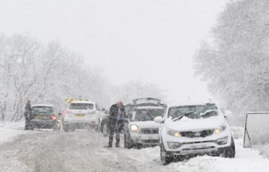 Αδυναμία προσέλευσης των εργαζομένων στην εργασία τους λόγω χιονοπτώσεων